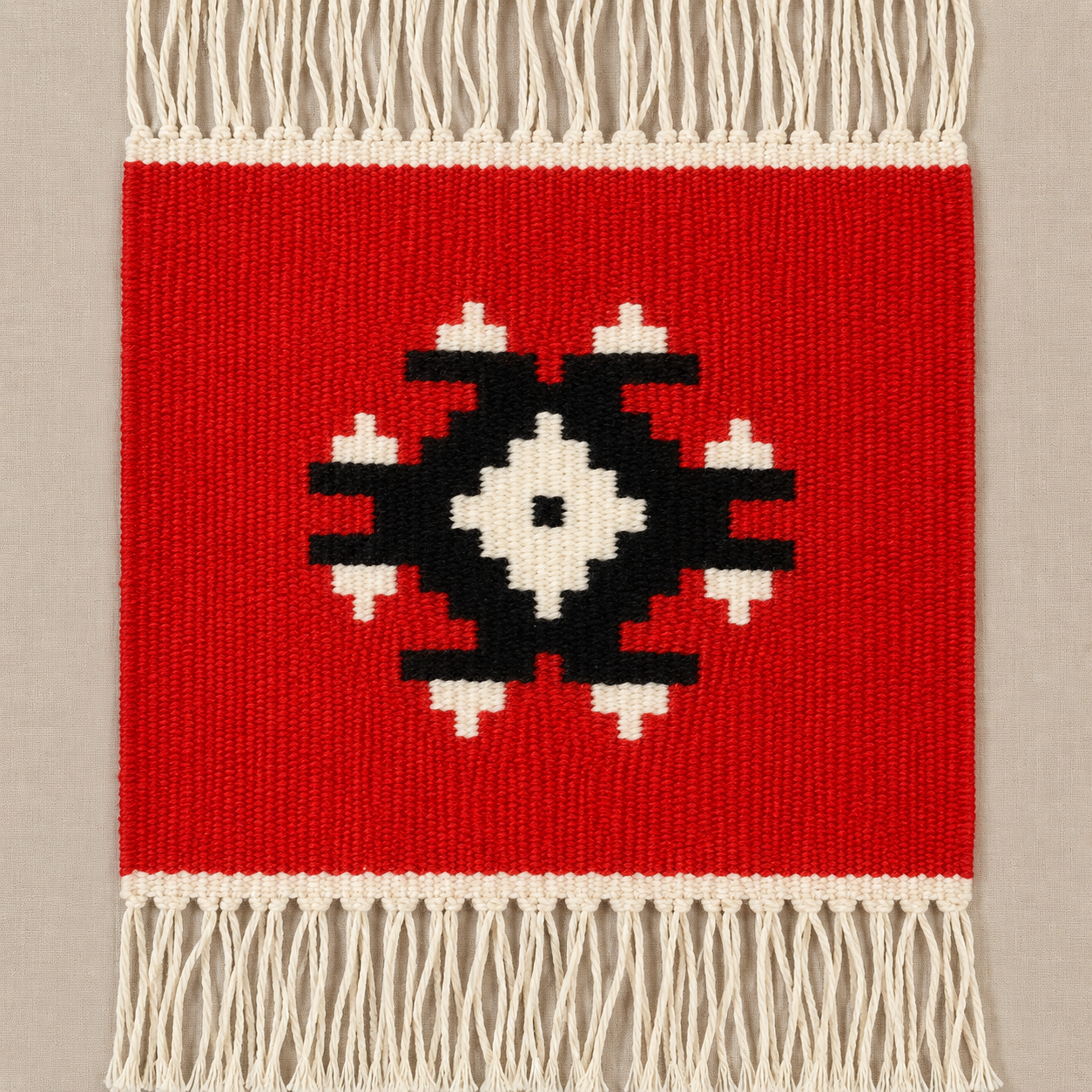 Albanian Eagle Mini Rug (48cm x 40cm)